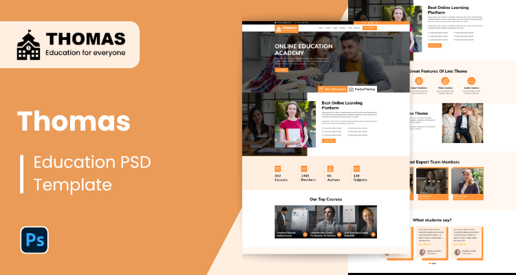 Professional PSD Template 3